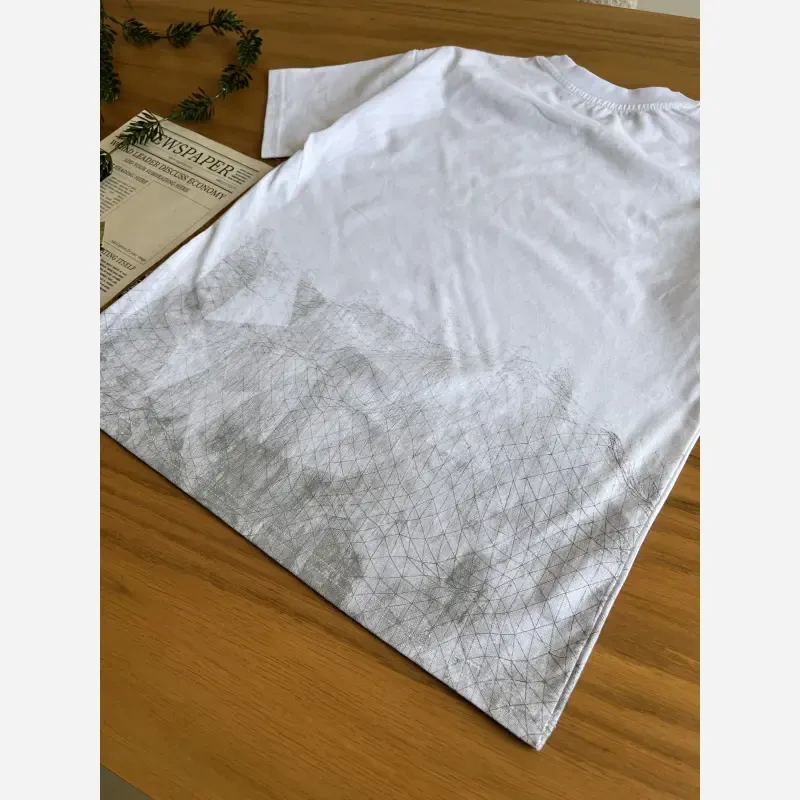 تیشرت اسپرت نوجوان و بچگانه سفید دخترانه و پسرانه وارداتی سایز 150 تا 180 - تصویر 5