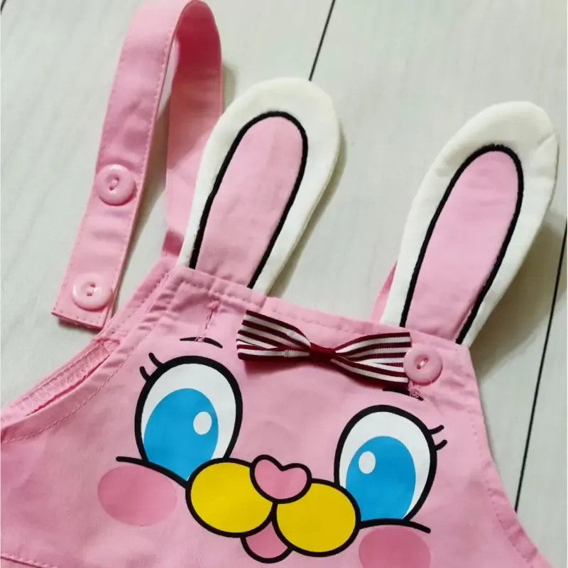 ست بیلرسوت و بلوز بچگانه طرح خرگوشی مدل بانی مناسب 1 تا 5 سال - تصویر 8