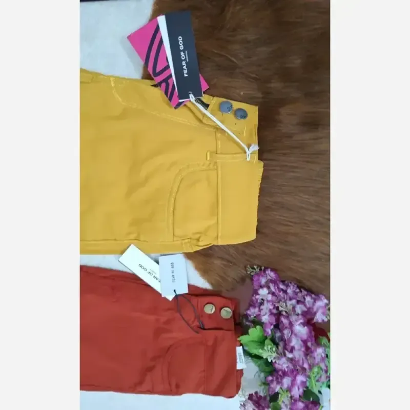 شلوار کارگو بگ شش جیب سوپرکتان کاغذی زارا ZARA - تصویر 7