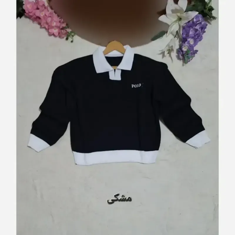 کراپ بافت پولو زنانه و دخترانه فری سایز - تصویر 16