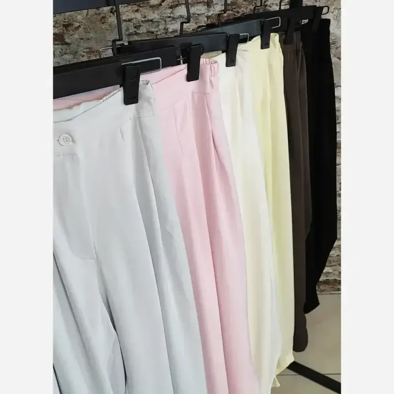 شلوار سنبادی ژاکارد ریزشی سایز 38 تا 48 - تصویر 9