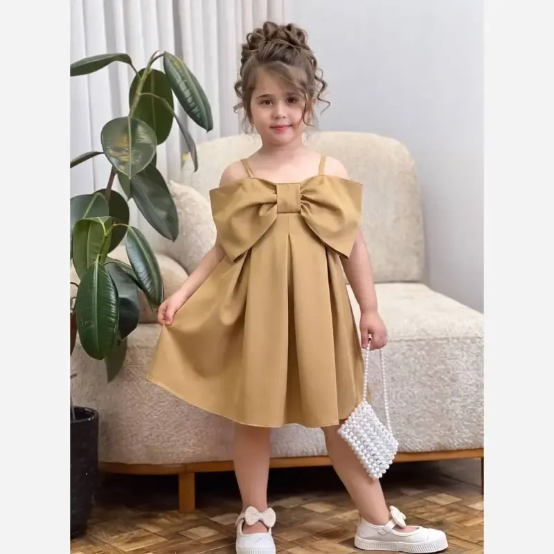 سارافون دخترانه مازراتی طرح پاپیون سایز 40 تا 60 رنگبندی متنوع - تصویر 12