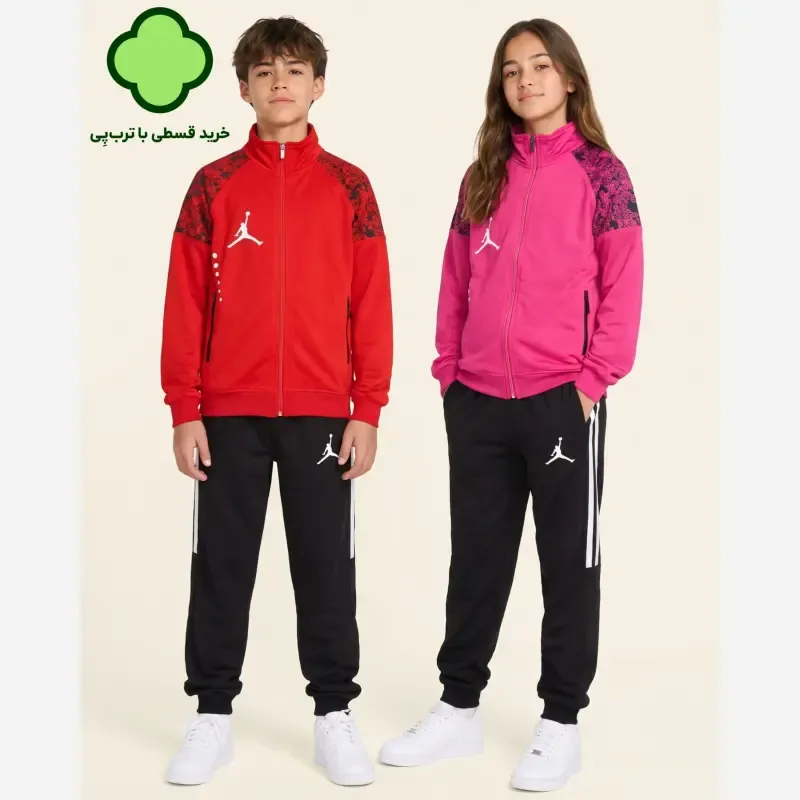 ست سویشرت و شلوار ورزشی بچگانه پاییزه مناسب 6 تا 12 سال - تصویر 2