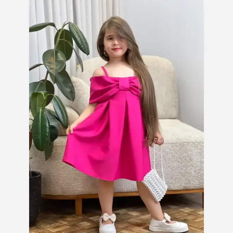 سارافون دخترانه مازراتی طرح پاپیون سایز 40 تا 60 رنگبندی متنوع - تصویر 7