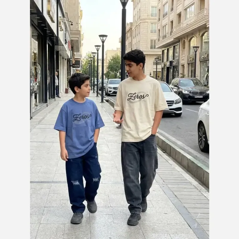 تیشرت اسپرت پسرانه گلدوزی شده کد 903 - تصویر 4
