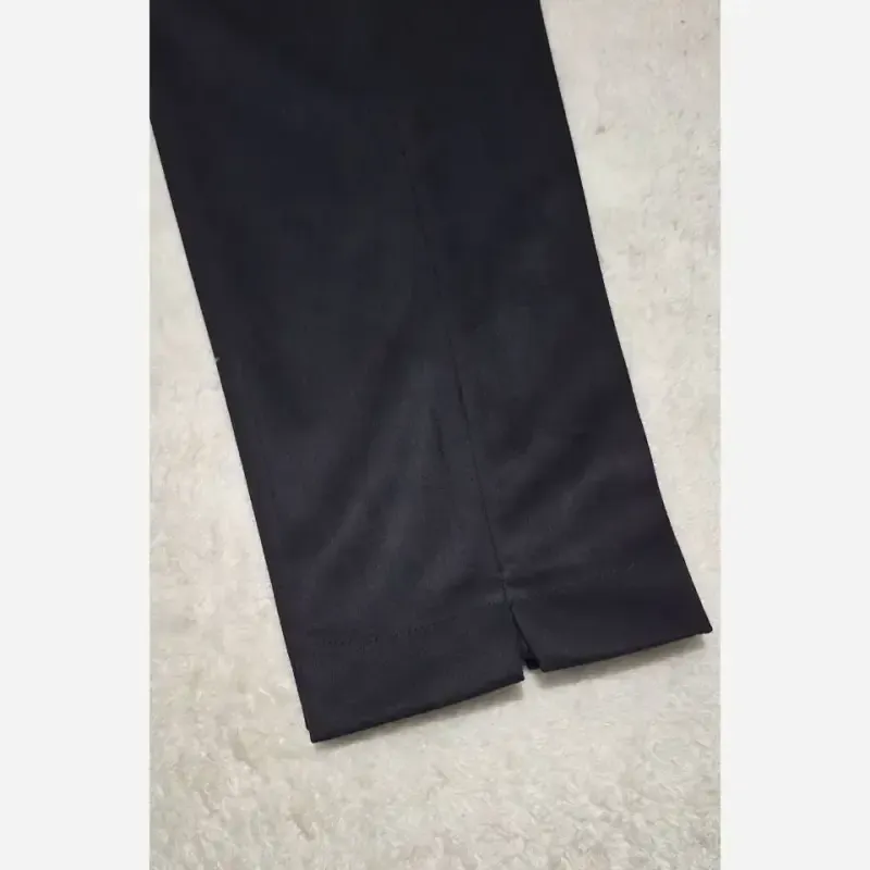 شلوار بغل چاک سوییت مخملی مشکی زنانه سایز 40 تا 46 - تصویر 8