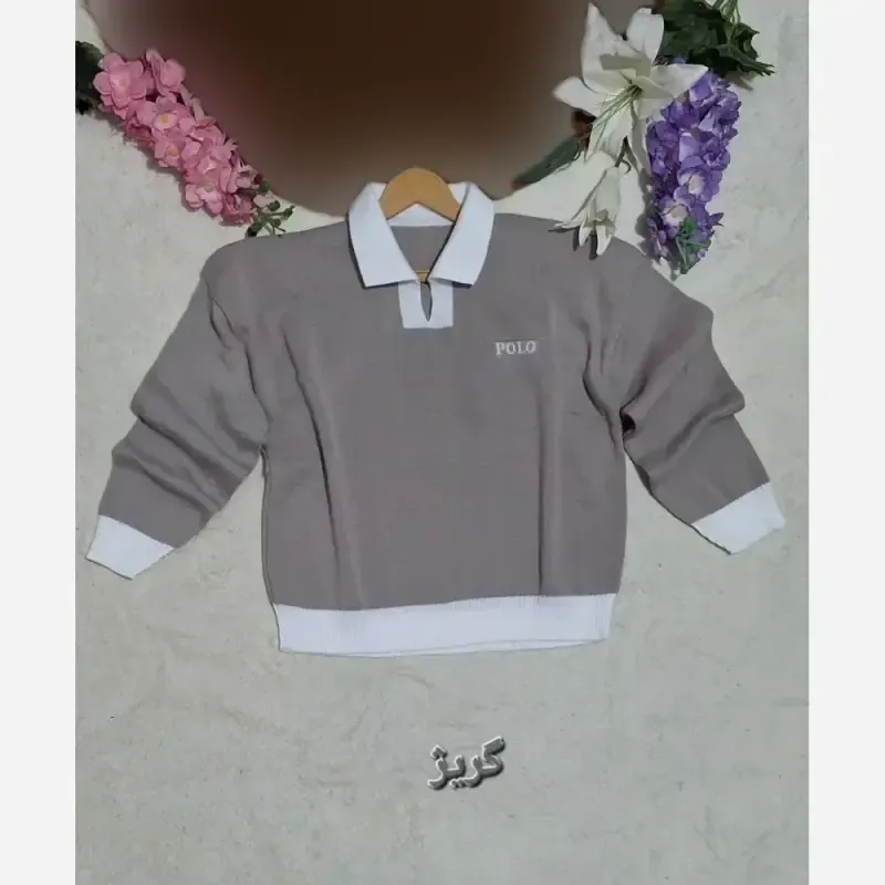 کراپ بافت پولو زنانه و دخترانه فری سایز - تصویر 10