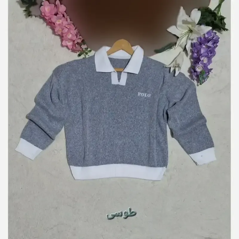 کراپ بافت پولو زنانه و دخترانه فری سایز - تصویر 21