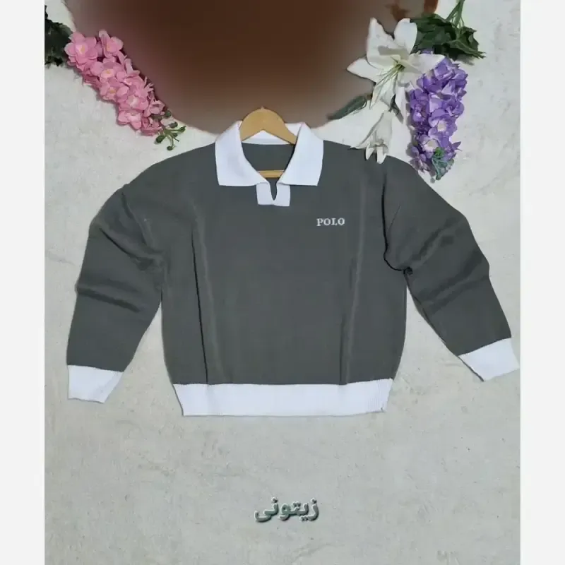 کراپ بافت پولو زنانه و دخترانه فری سایز - تصویر 19