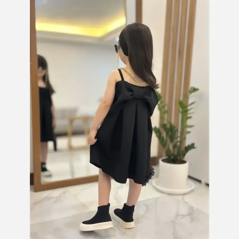 سارافون دخترانه مازراتی طرح پاپیون سایز 40 تا 60 رنگبندی متنوع - تصویر 6